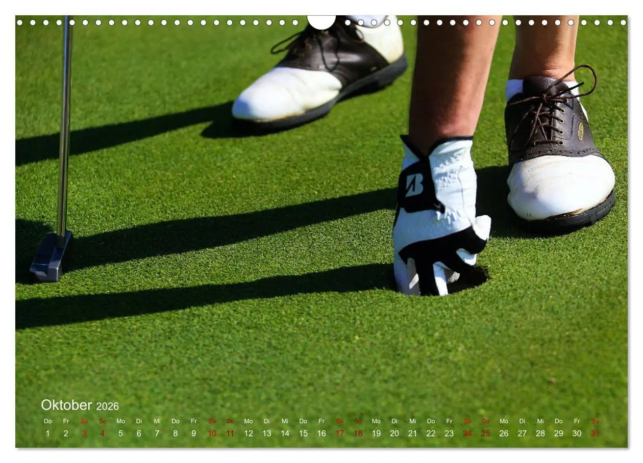 Bild: 9783457843970 | Passion Golf (Wandkalender 2026 DIN A3 quer), CALVENDO Monatskalender