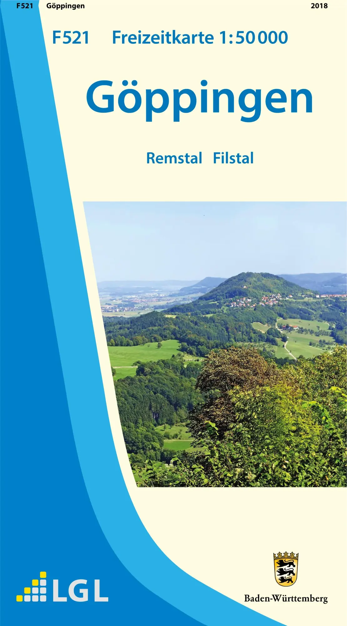Cover: 9783863983970 | Freizeitkarte Göppingen 1 : 50 000 | Remstal Filstal | (Land-)Karte