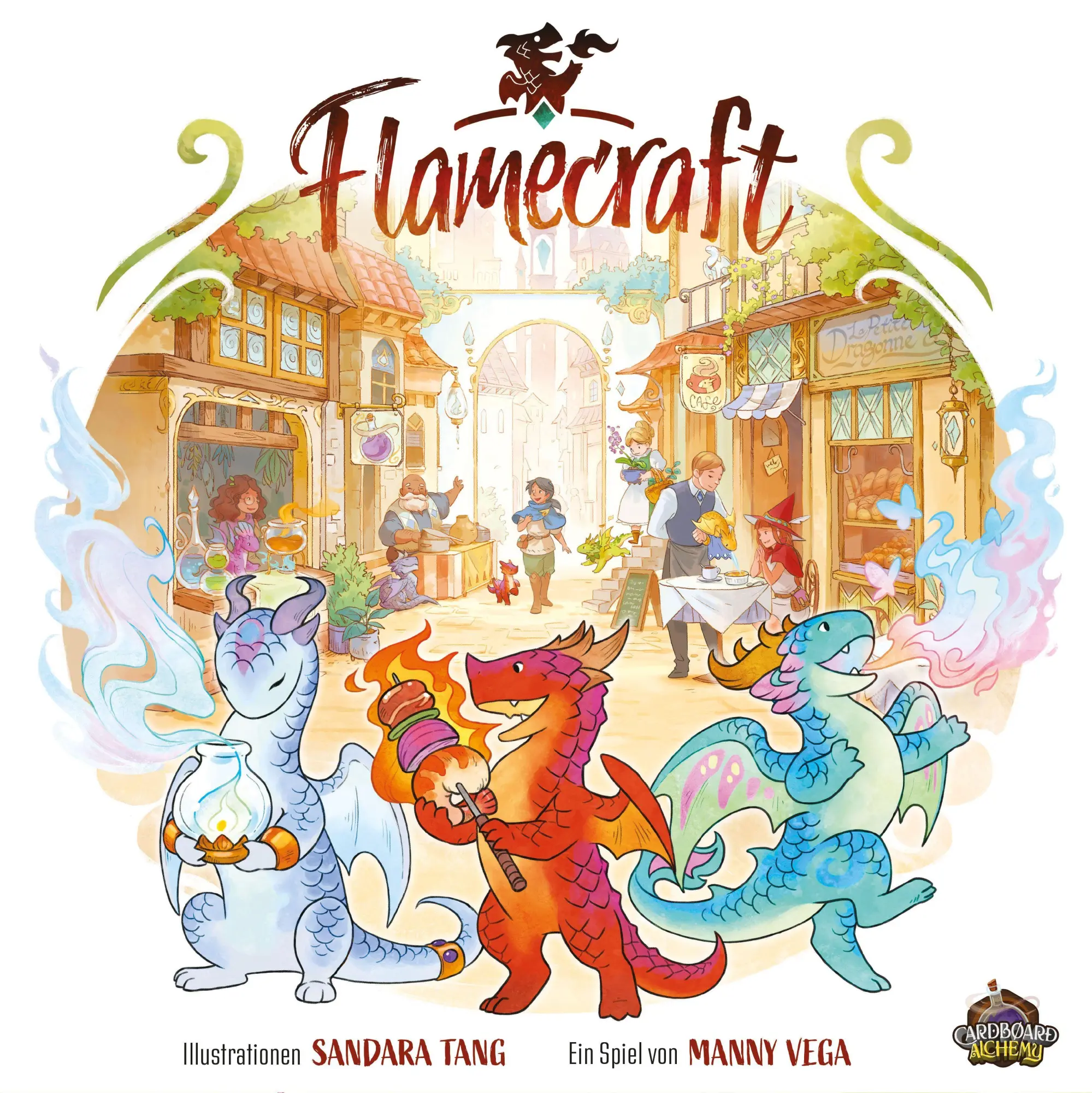 Cover: 4015566604070 | Flamecraft (Standard Edition) | Manny Vega | Spiel | LDGD0011 | 2023