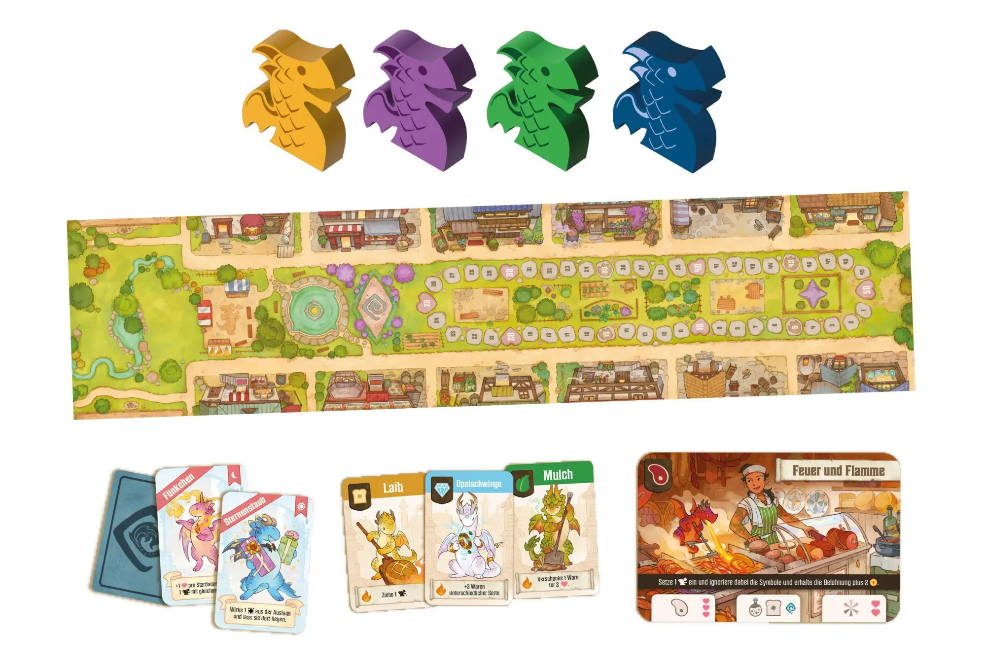 Bild: 4015566604070 | Flamecraft (Standard Edition) | Manny Vega | Spiel | LDGD0011 | 2023