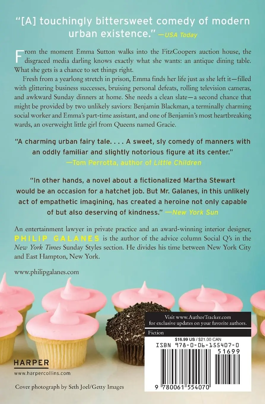 Rückseite: 9780061554070 | Emma's Table | Philip Galanes | Taschenbuch | Kartoniert / Broschiert