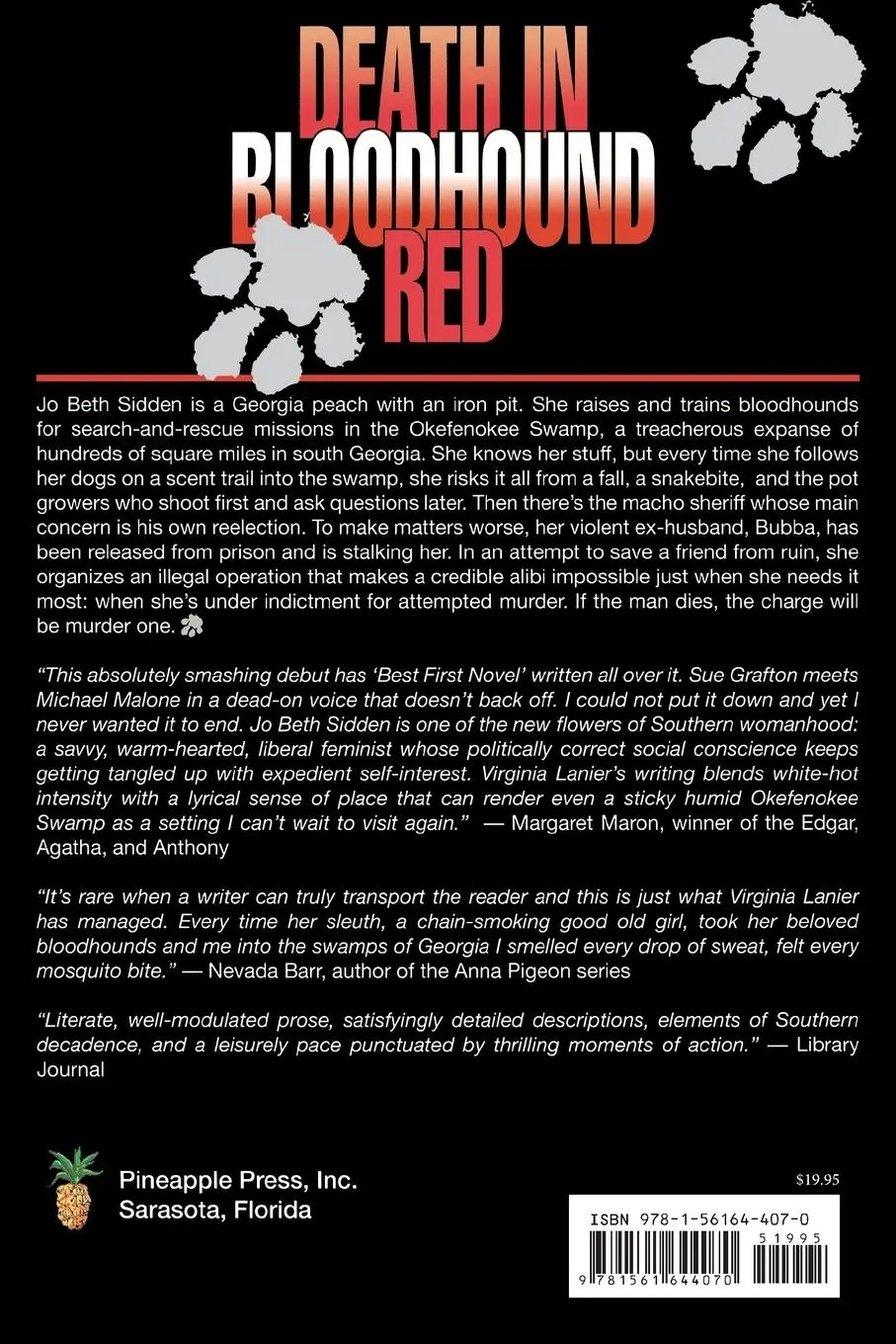 Rückseite: 9781561644070 | Death in Bloodhound Red | Virginia Lanier | Taschenbuch | Englisch