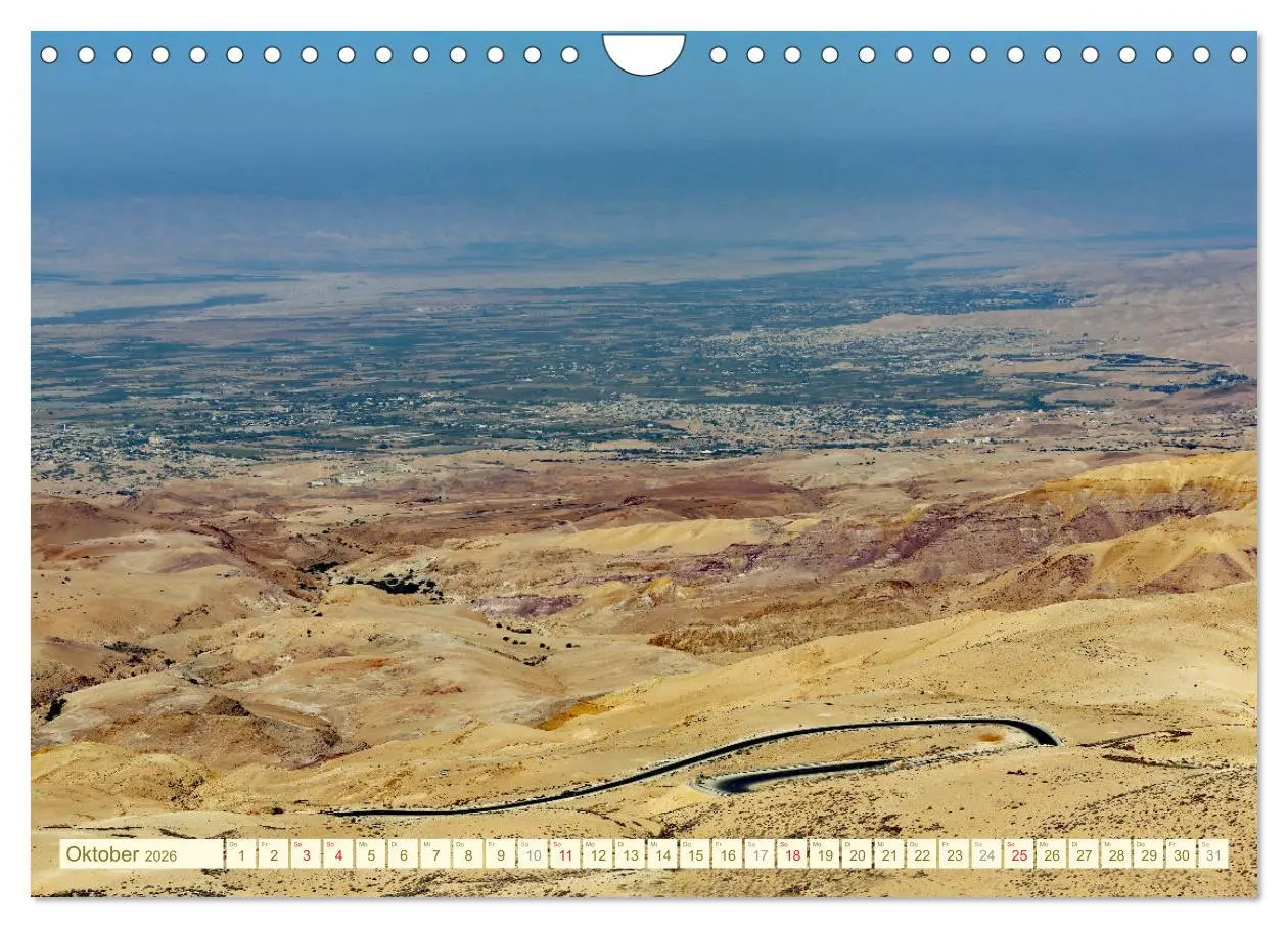 Bild: 9783457804070 | Urlaub in JORDANIEN (Wandkalender 2026 DIN A4 quer), CALVENDO...