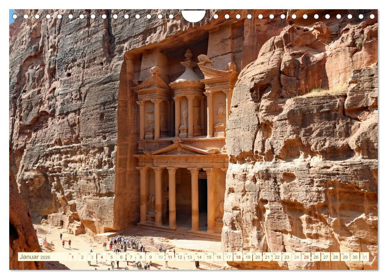 Bild: 9783457804070 | Urlaub in JORDANIEN (Wandkalender 2026 DIN A4 quer), CALVENDO...