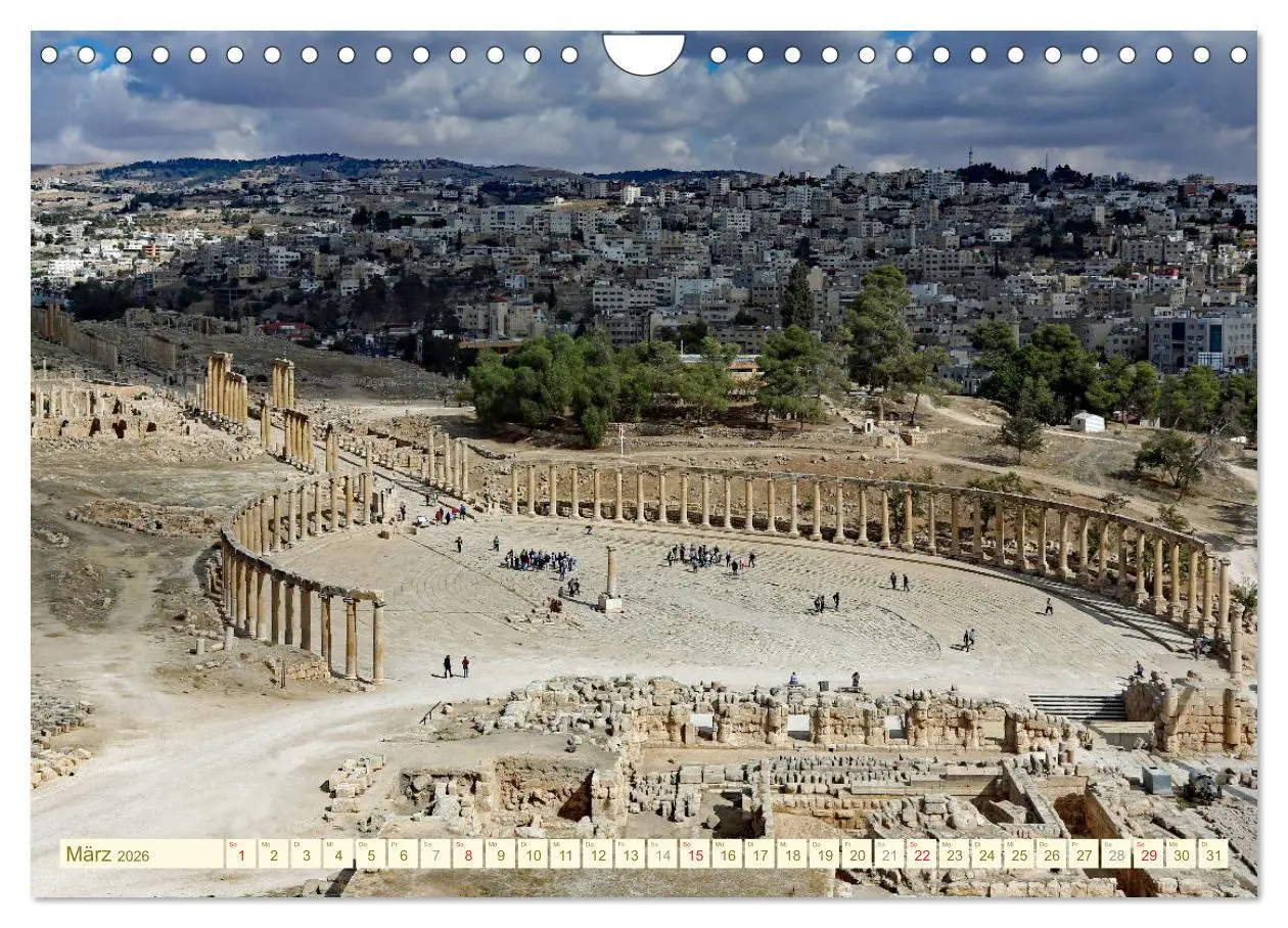 Bild: 9783457804070 | Urlaub in JORDANIEN (Wandkalender 2026 DIN A4 quer), CALVENDO...