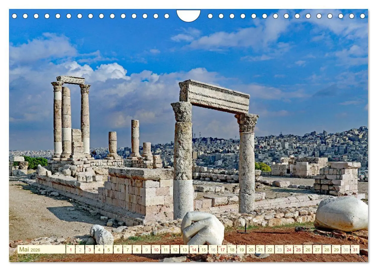 Bild: 9783457804070 | Urlaub in JORDANIEN (Wandkalender 2026 DIN A4 quer), CALVENDO...