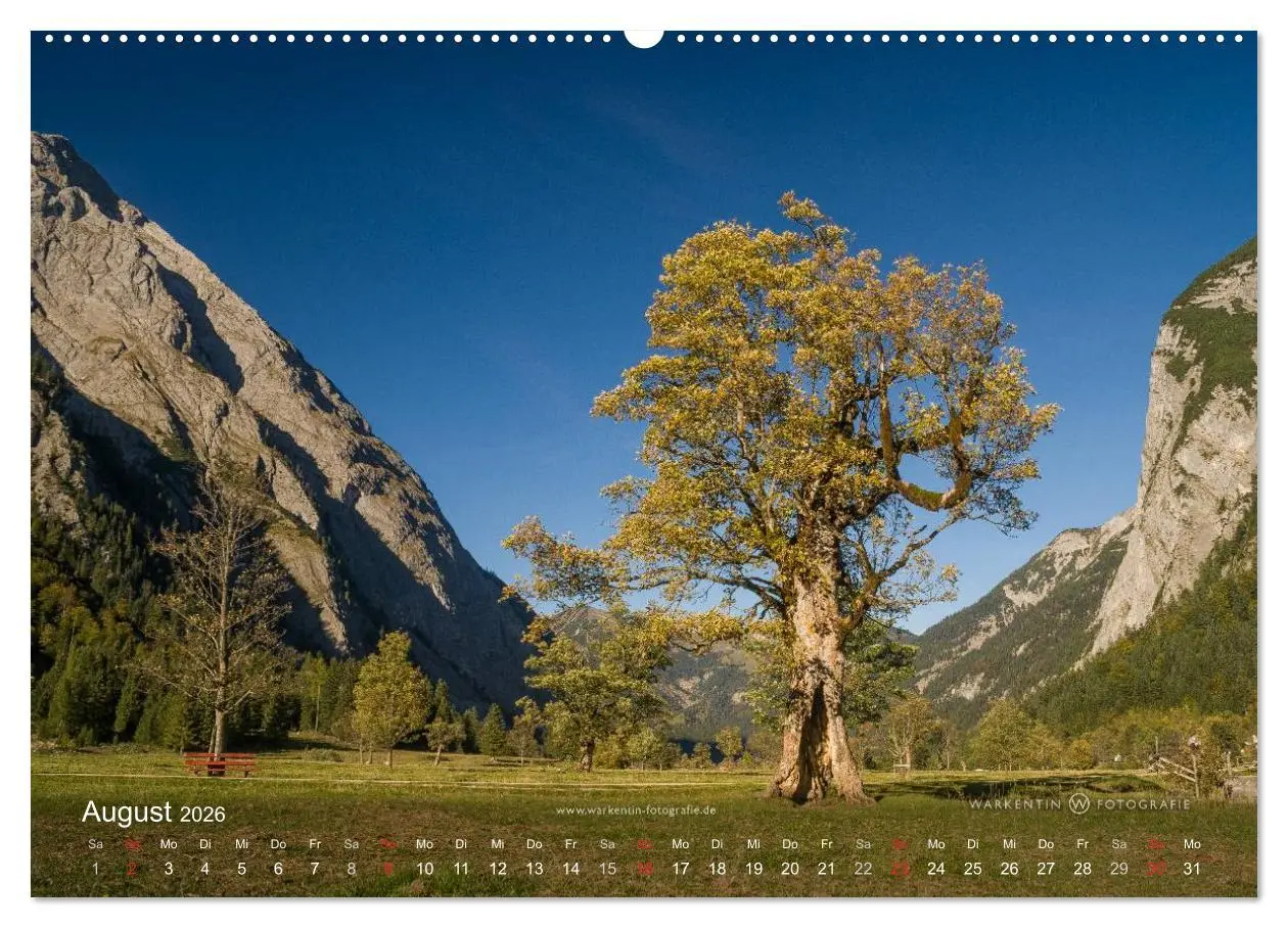 Bild: 9783516064070 | Großer Ahornboden - Europas großer Ahornwald (Wandkalender 2026 DIN...