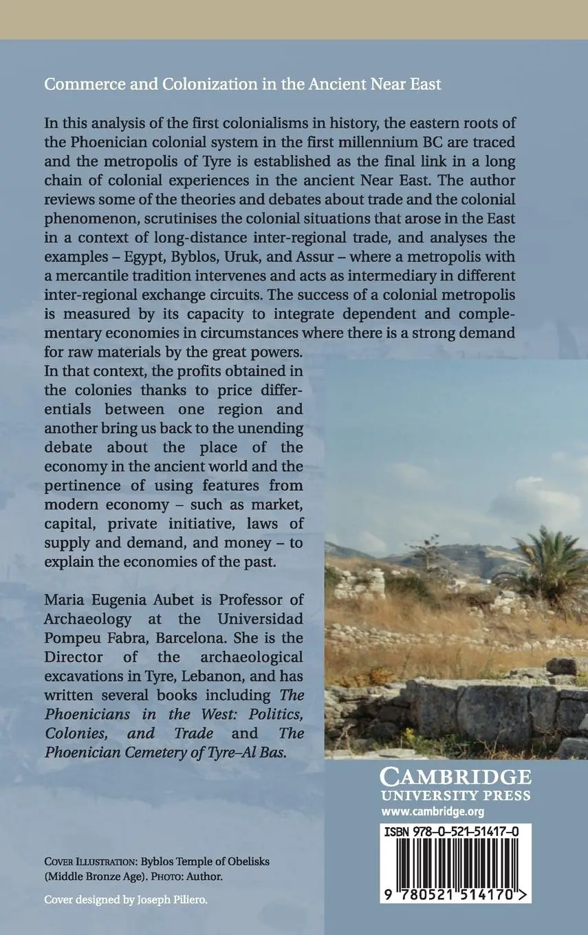 Rückseite: 9780521514170 | Commerce and Colonization in the Ancient Near East | Aubet | Buch