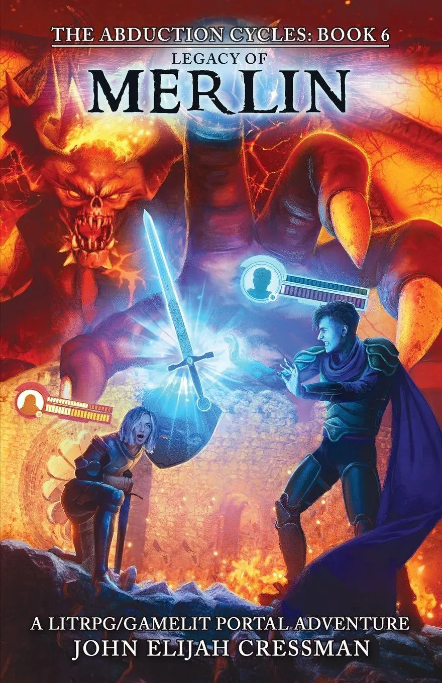 Cover: 9781954524170 | Legacy of Merlin | A GameLit/LitRPG Portal Fantasy Adventure | Buch