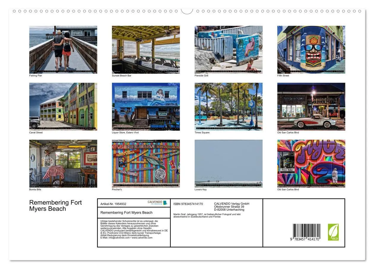 Bild: 9783457414170 | Remembering Fort Myers Beach (hochwertiger Premium Wandkalender...