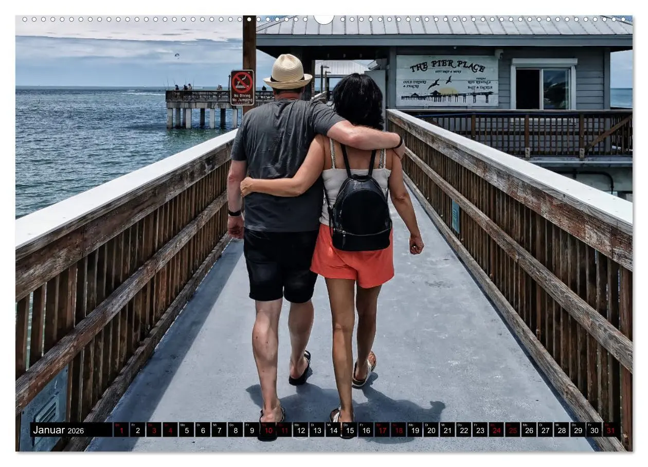 Bild: 9783457414170 | Remembering Fort Myers Beach (hochwertiger Premium Wandkalender...
