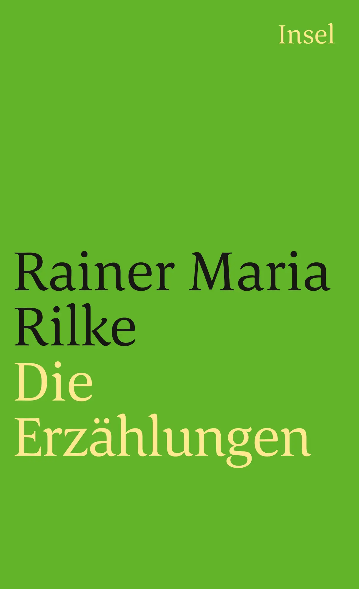 Cover: 9783458334170 | Die Erzählungen | Rainer Maria Rilke | Taschenbuch | 433 S. | Deutsch