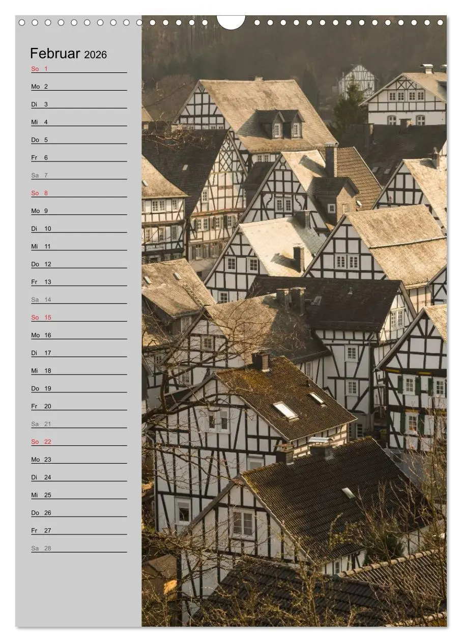 Bild: 9783516434170 | Traumhaftes Siegerland 2026 (Wandkalender 2026 DIN A3 hoch),...