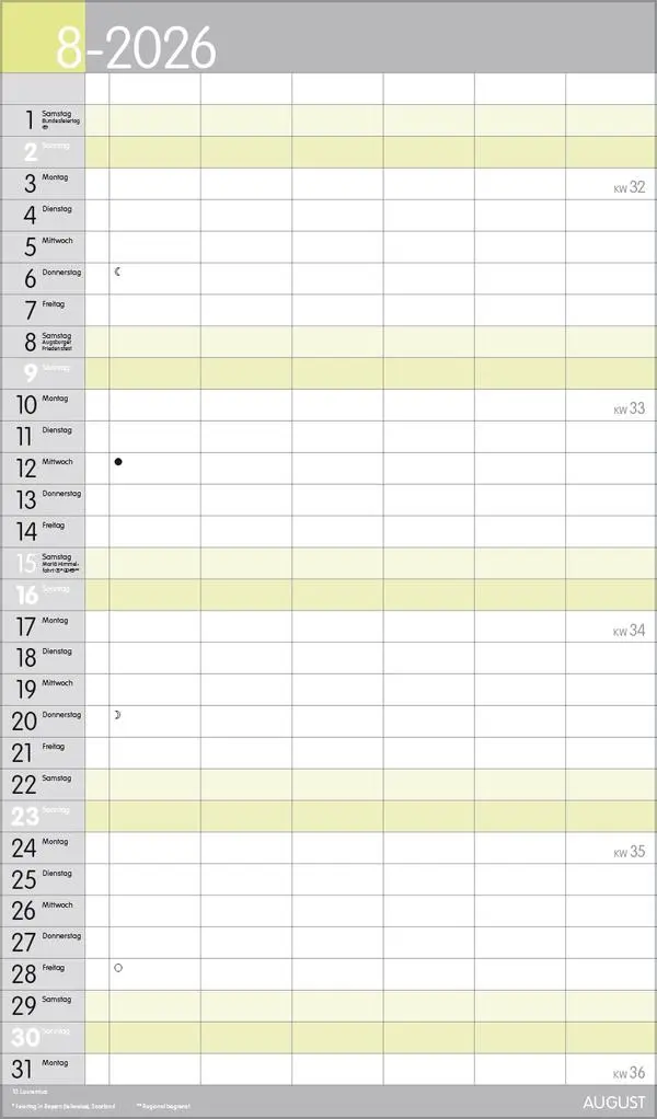 Bild: 9783731884170 | XL Familienplaner Pastell 2026 | Verlag Korsch | Kalender | 14 S.