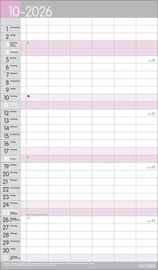Bild: 9783731884170 | XL Familienplaner Pastell 2026 | Verlag Korsch | Kalender | 14 S.
