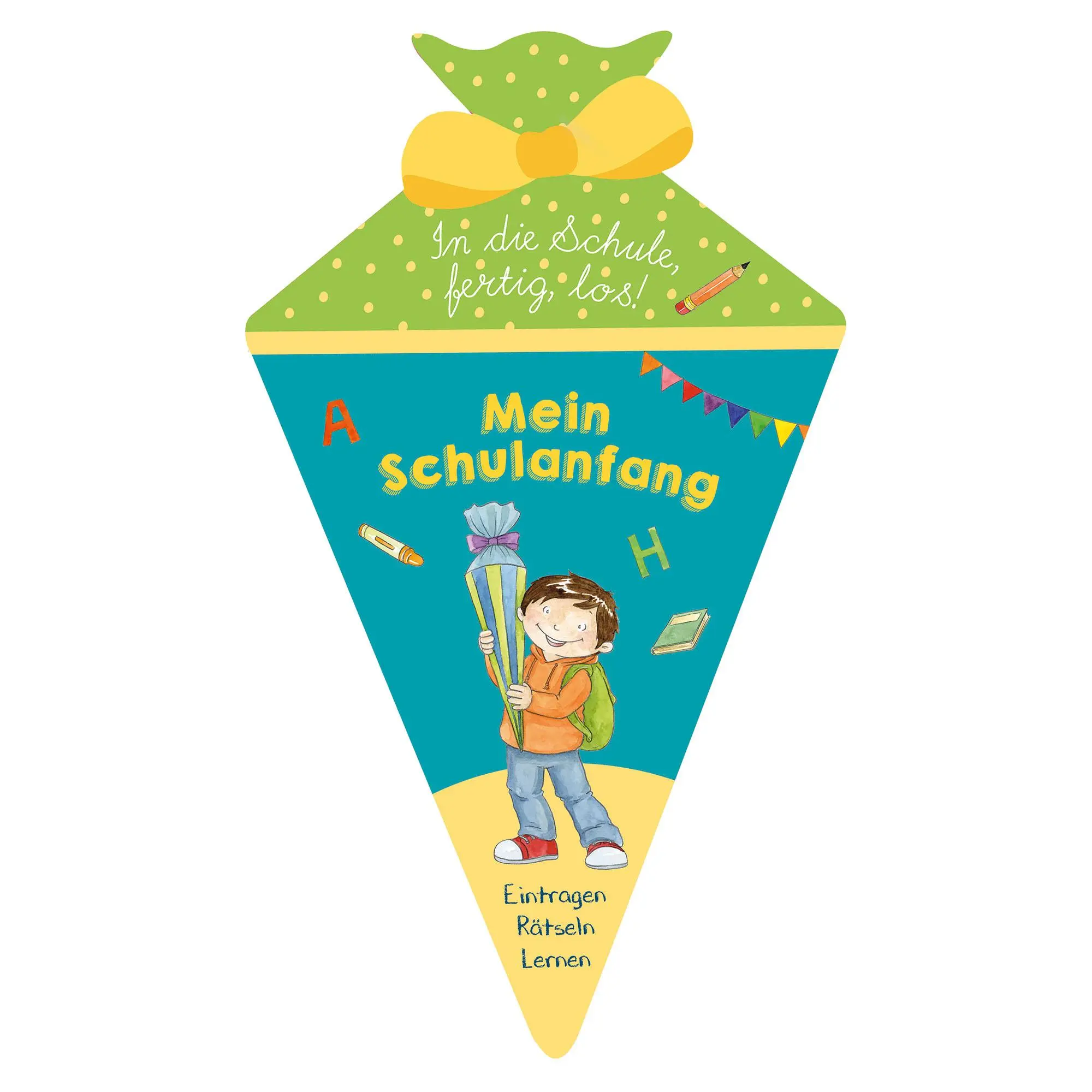Cover: 9783963474170 | In die Schule, fertig, los! Schultütenbuch | Alexa Riemann | Buch