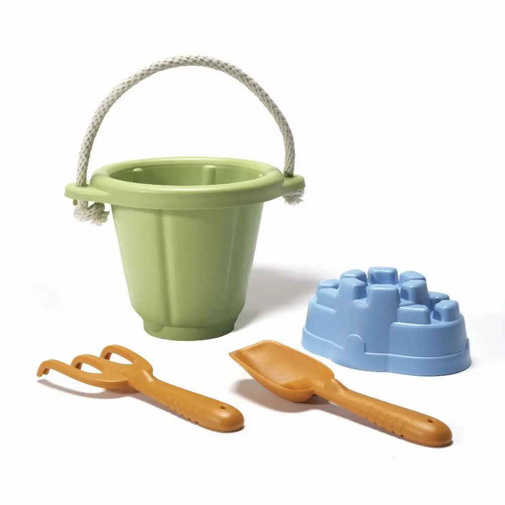Cover: 793573454270 | GREENTOYS - Sandspielzeug mit grünem Eimer 4 Teile | Green Toys | 2023