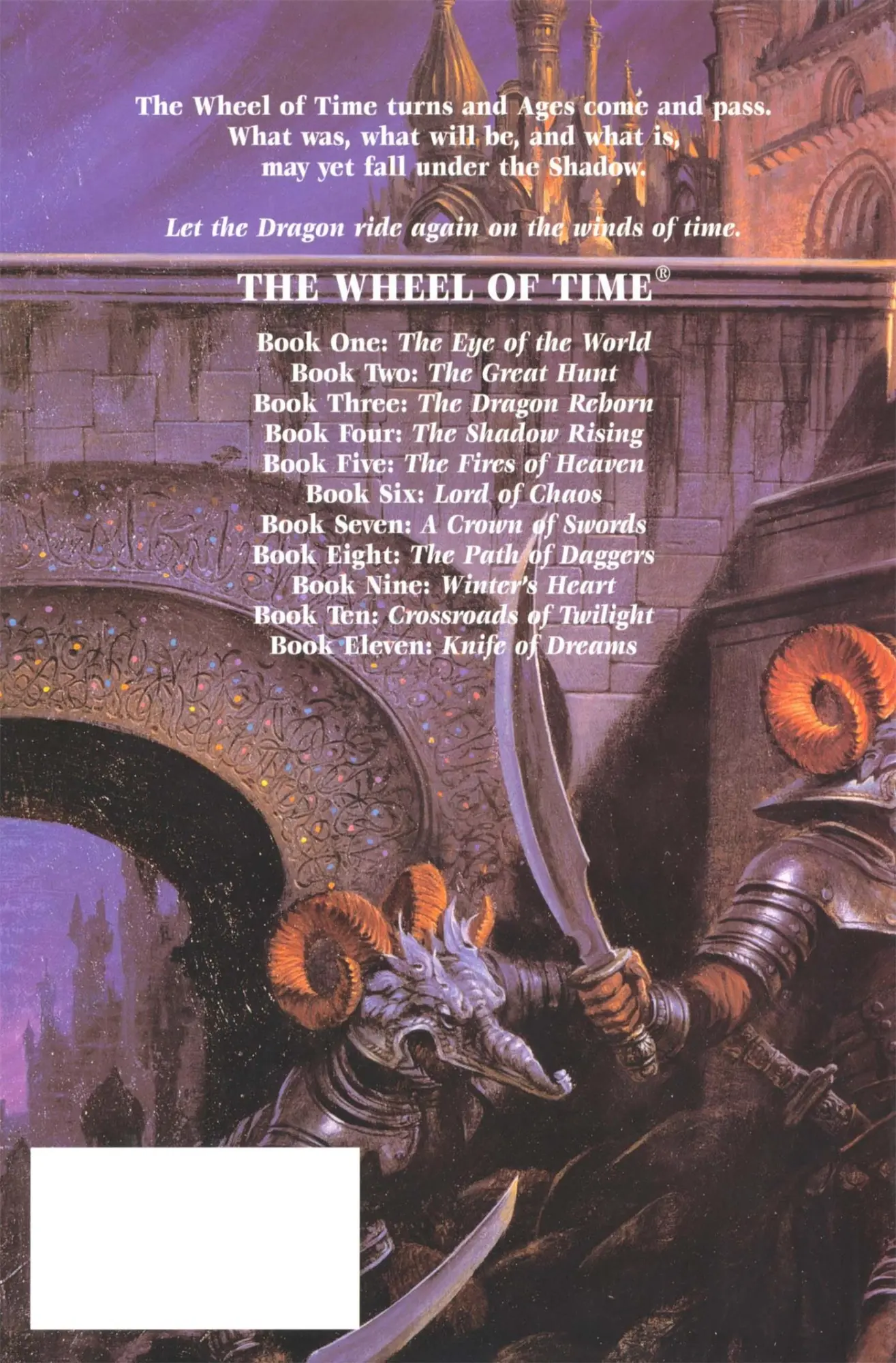 Rückseite: 9780312854270 | The Fires of Heaven | Book Five of 'The Wheel of Time' | Robert Jordan