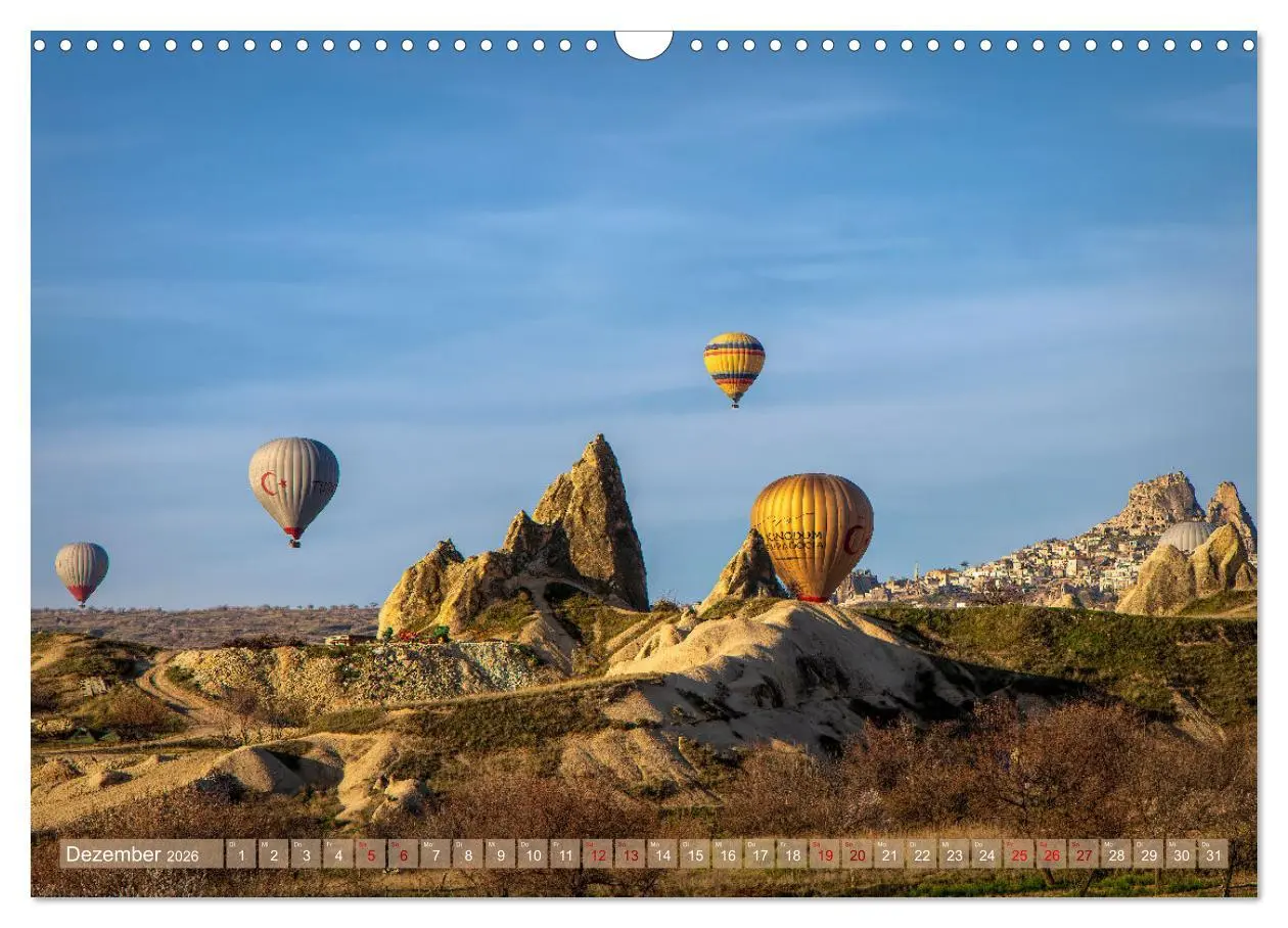 Bild: 9783457404270 | Heißluftballons Die sanften Riesen (Wandkalender 2026 DIN A3 quer),...