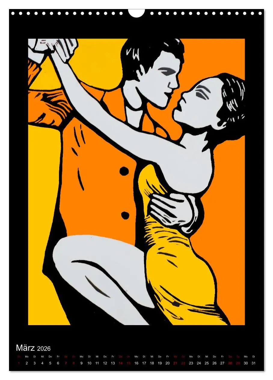 Bild: 9783516354270 | Tango - Momente einer Leidenschaft (Wandkalender 2026 DIN A3 hoch),...