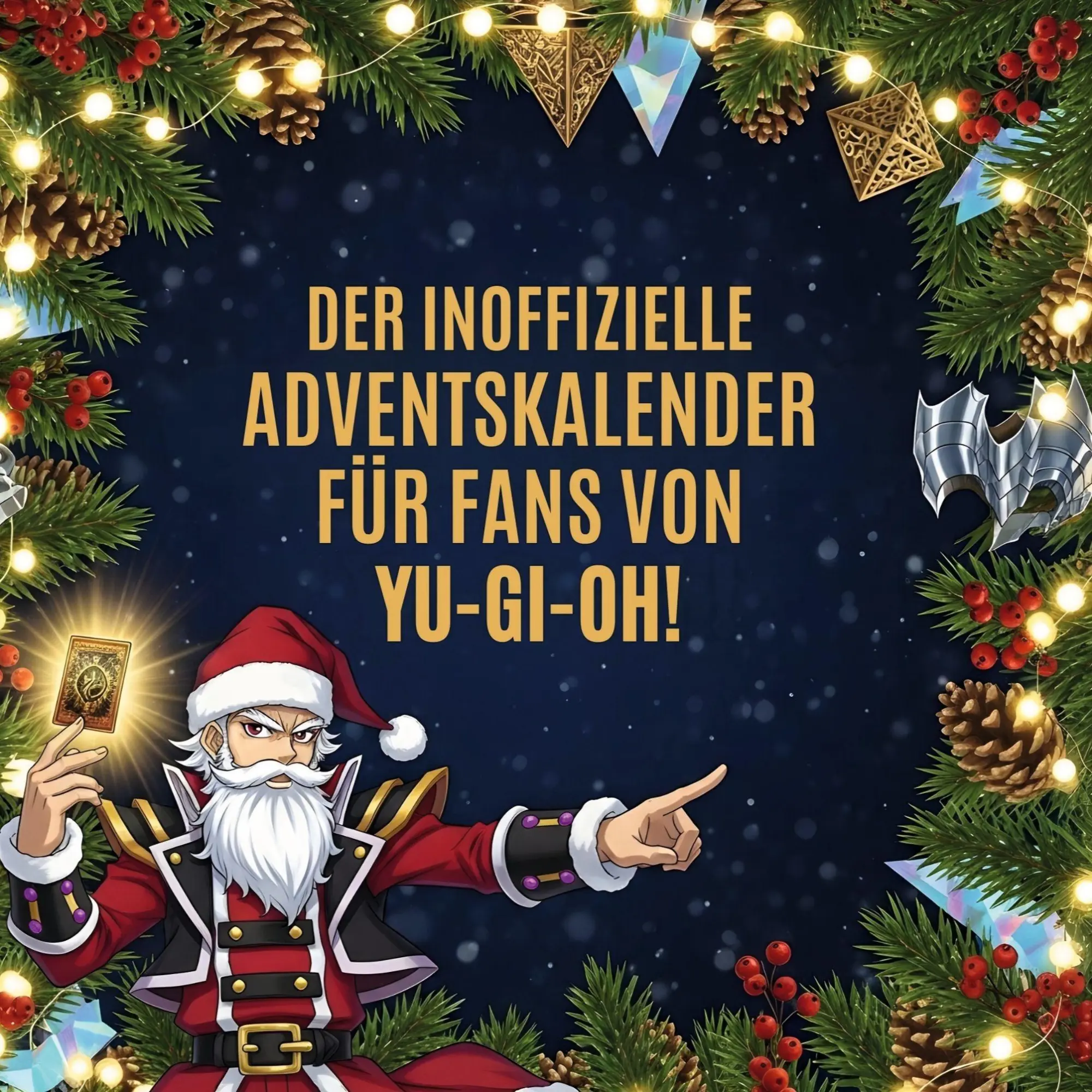 Cover: 9783695314270 | Der inoffizielle Adventskalender für Fans von Yu-Gi-Oh! | Theo Klein