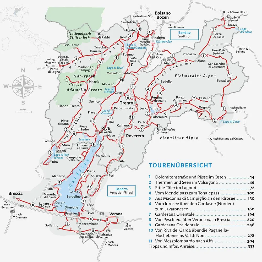Bild: 9783869034270 | Entdeckertouren mit dem Wohnmobil Trentino | und Gardasee | Misslbeck