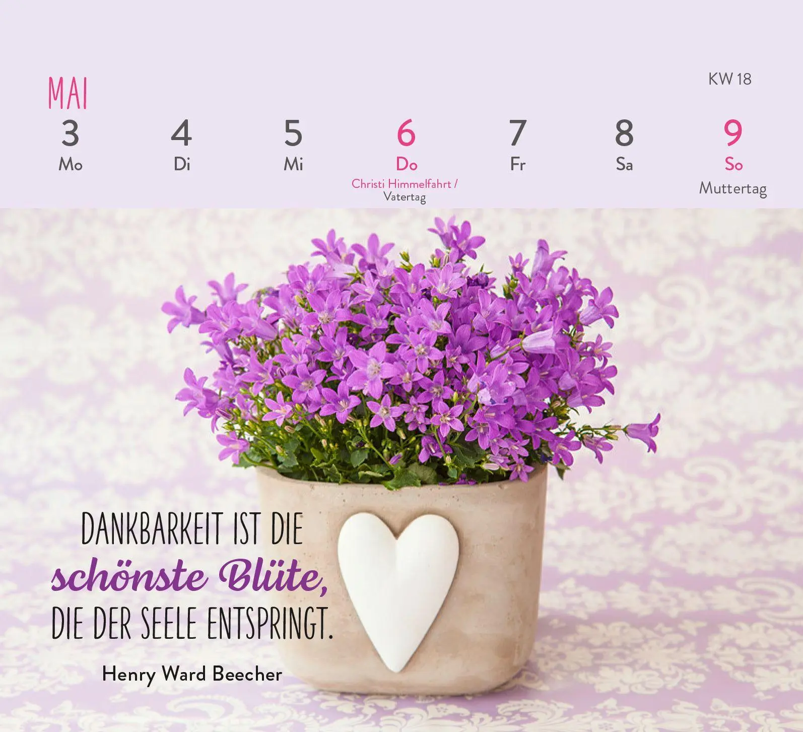 Bild: 4036442014370 | Mini-Wochenkalender 2027: Herzenswünsche für dich | Groh Verlag | 2027