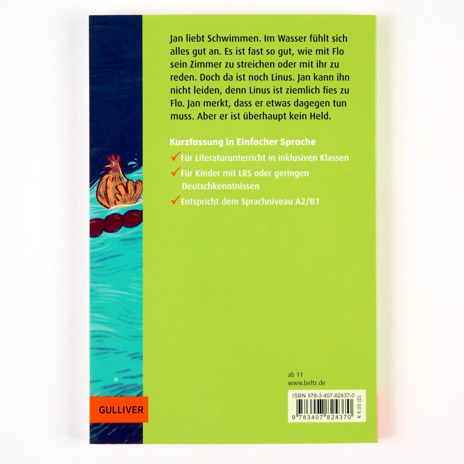 Rückseite: 9783407824370 | Kurzfassung in Einfacher Sprache. Die beste Bahn meines Lebens | Buch