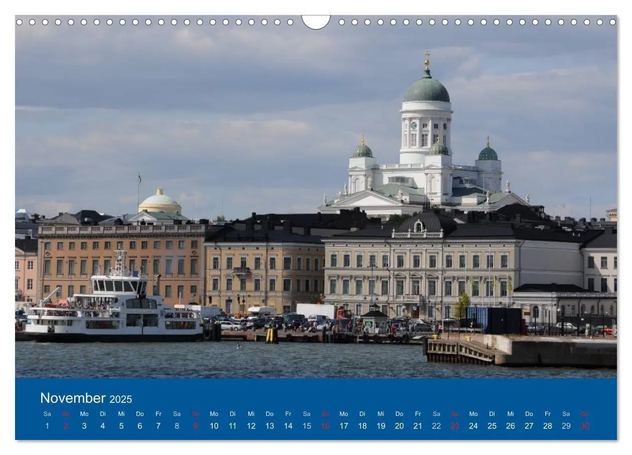 Bild: 9783435614370 | Helsinki im Auge des Fotografen (Wandkalender 2025 DIN A3 quer),...