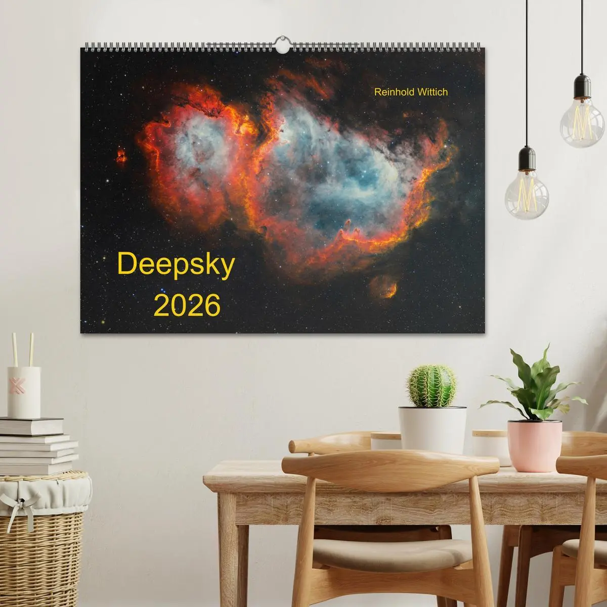 Bild: 9783457564370 | Deepsky 2026 (Wandkalender 2026 DIN A2 quer), CALVENDO Monatskalender