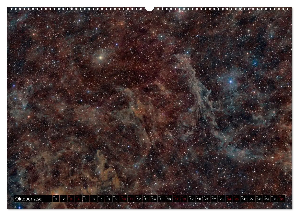 Bild: 9783457564370 | Deepsky 2026 (Wandkalender 2026 DIN A2 quer), CALVENDO Monatskalender