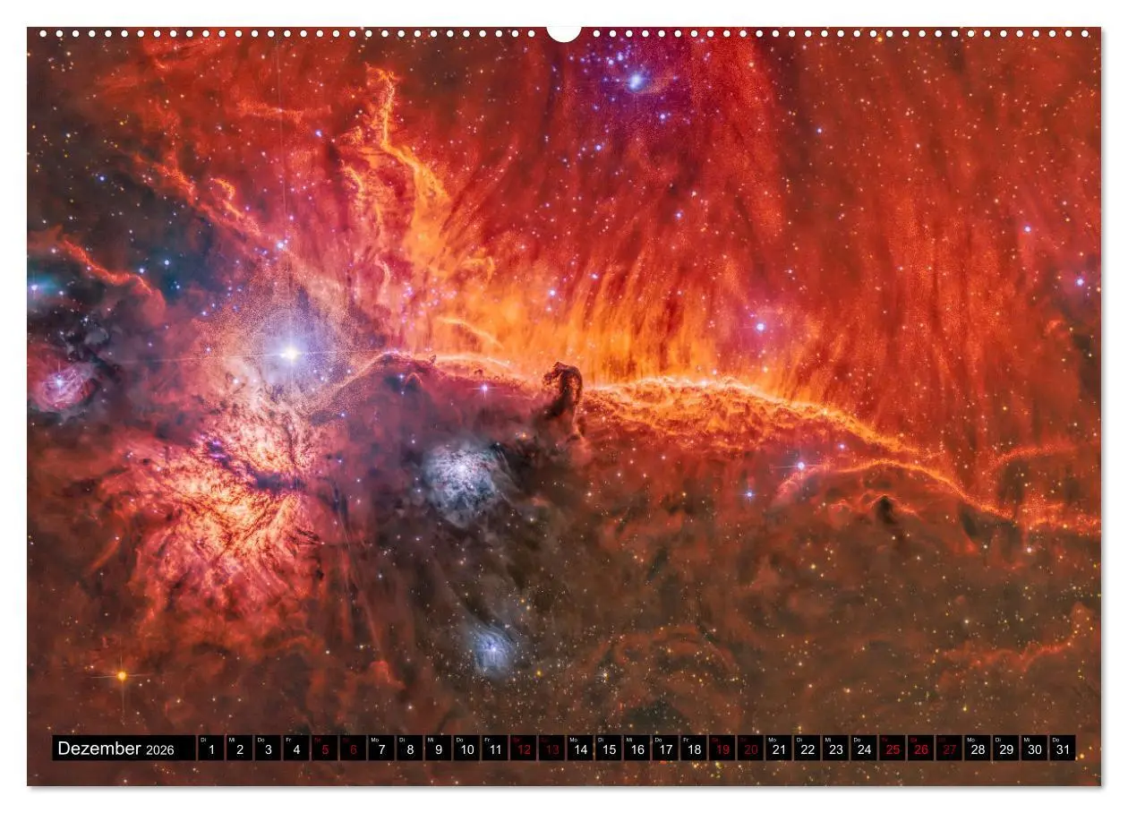 Bild: 9783457564370 | Deepsky 2026 (Wandkalender 2026 DIN A2 quer), CALVENDO Monatskalender