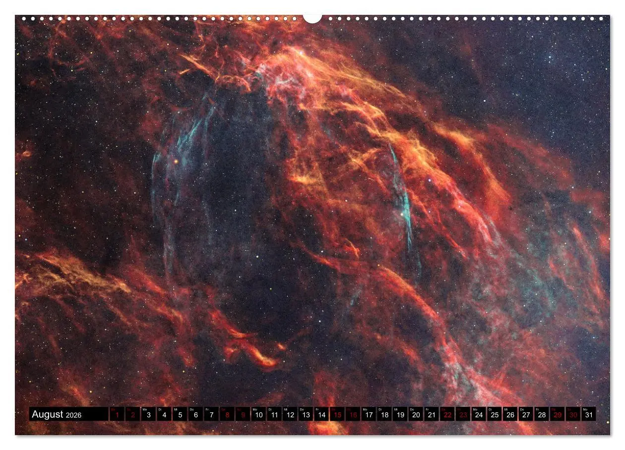 Bild: 9783457564370 | Deepsky 2026 (Wandkalender 2026 DIN A2 quer), CALVENDO Monatskalender