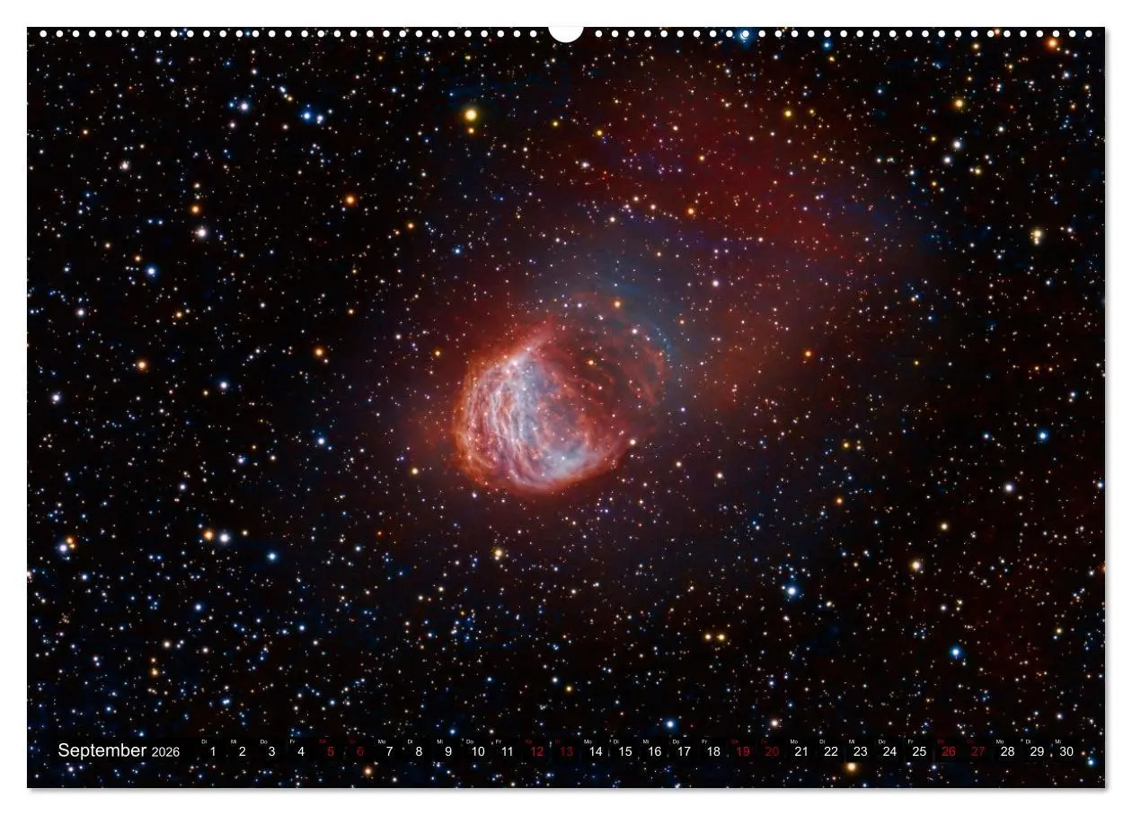 Bild: 9783457564370 | Deepsky 2026 (Wandkalender 2026 DIN A2 quer), CALVENDO Monatskalender