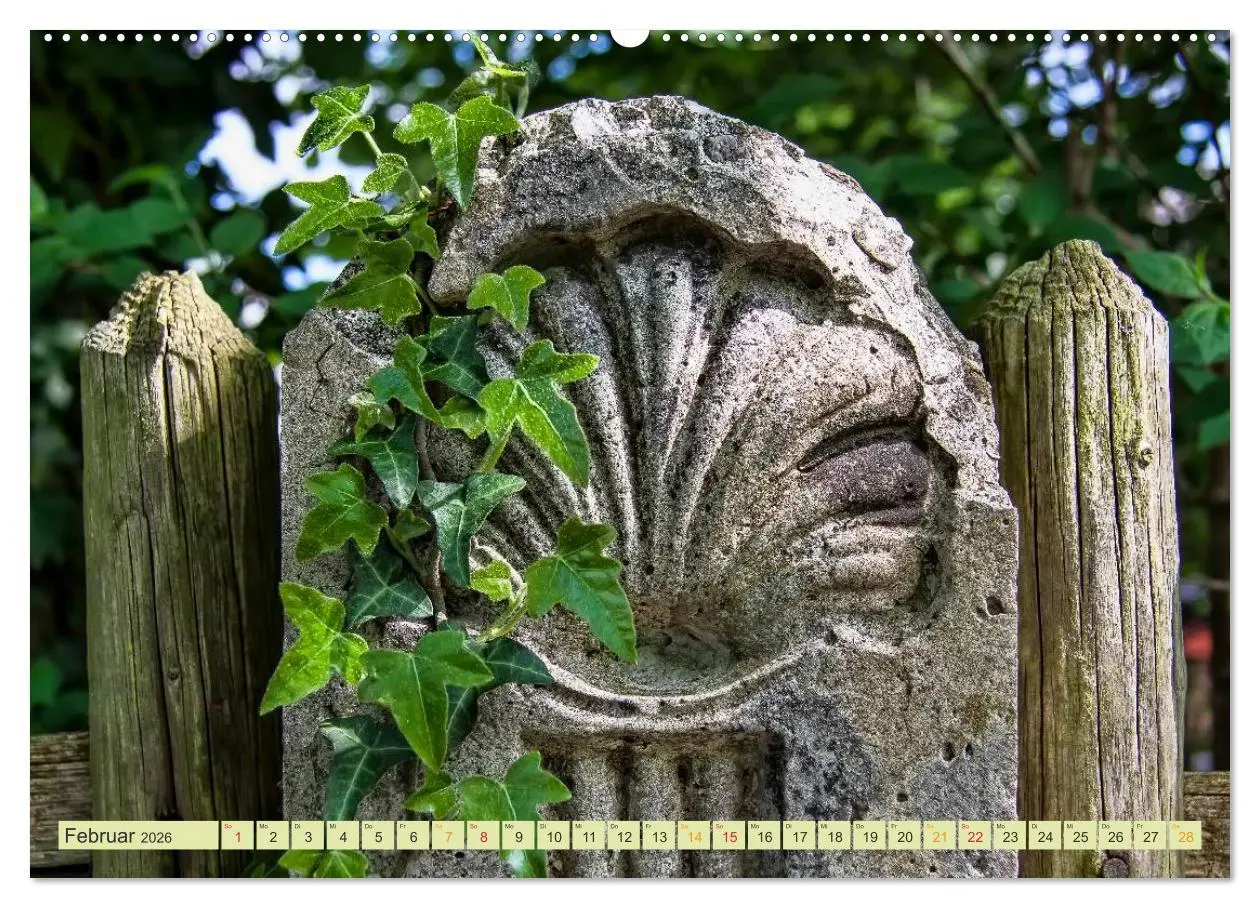 Bild: 9783516034370 | Jakobsweg - pilgern auf dem Camino de Santiago (Wandkalender 2026...