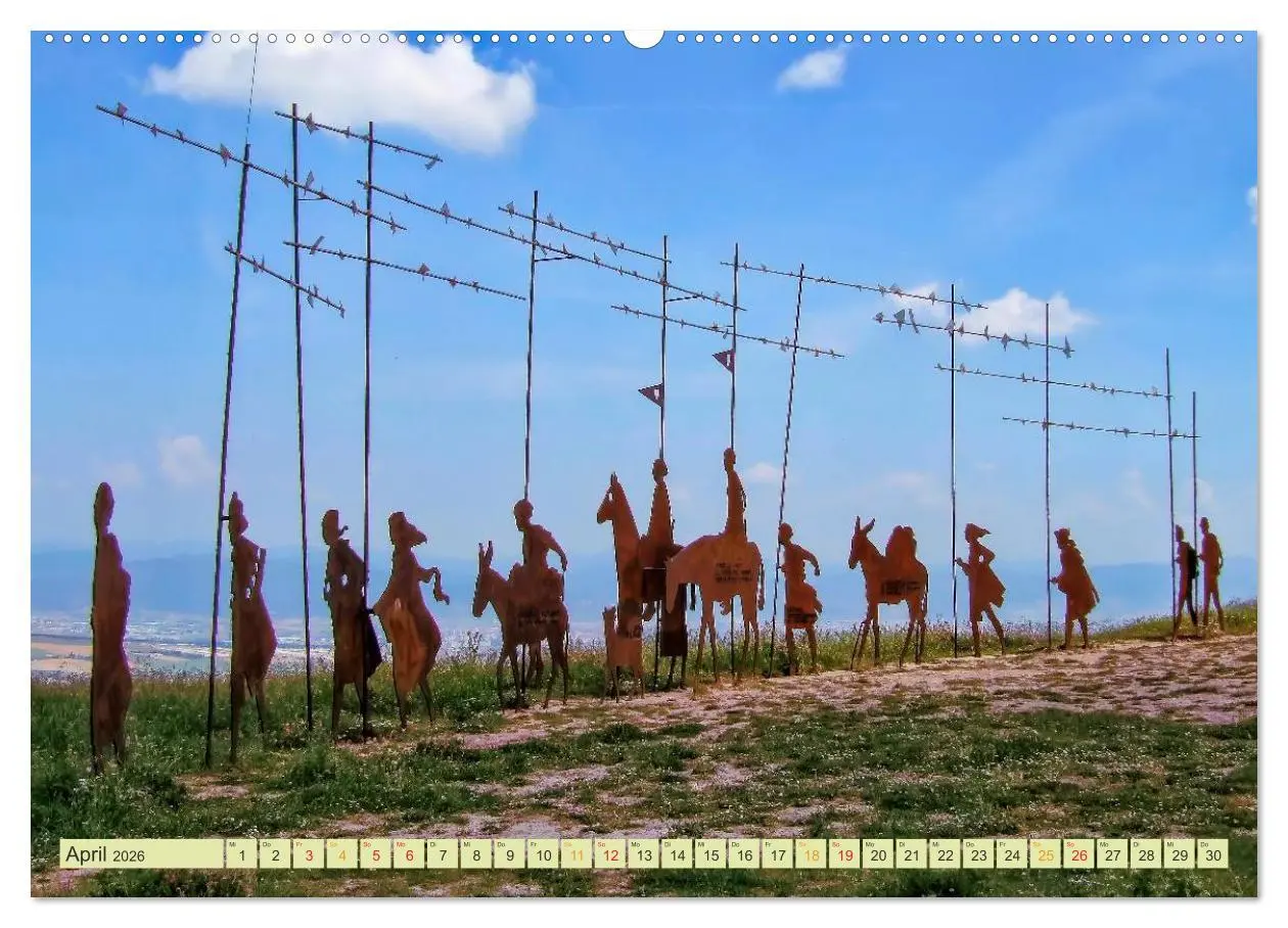 Bild: 9783516034370 | Jakobsweg - pilgern auf dem Camino de Santiago (Wandkalender 2026...