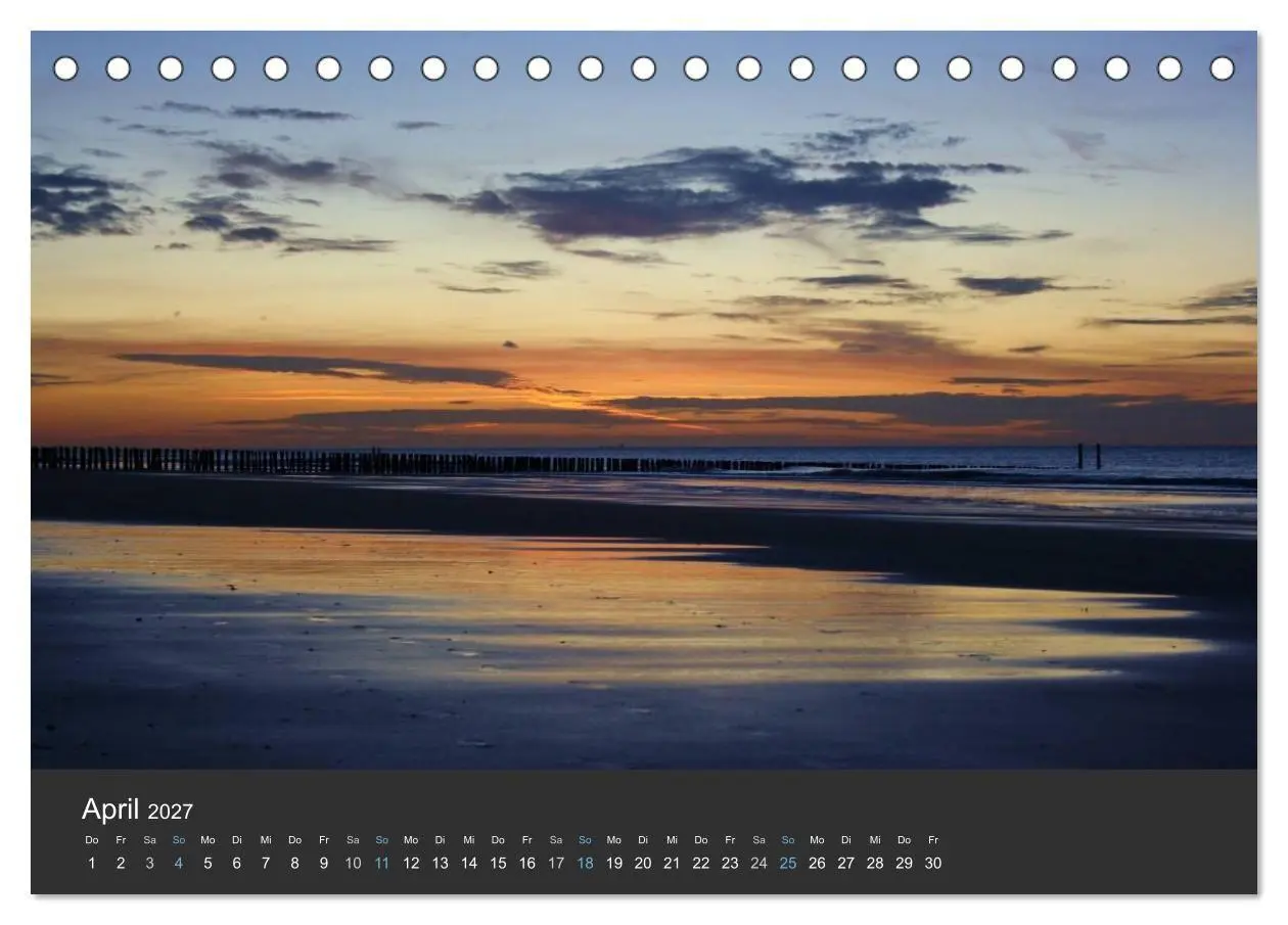 Bild: 9783569984370 | Traumhaftes Zeeland 2027 (Tischkalender 2027 DIN A5 quer), CALVENDO...