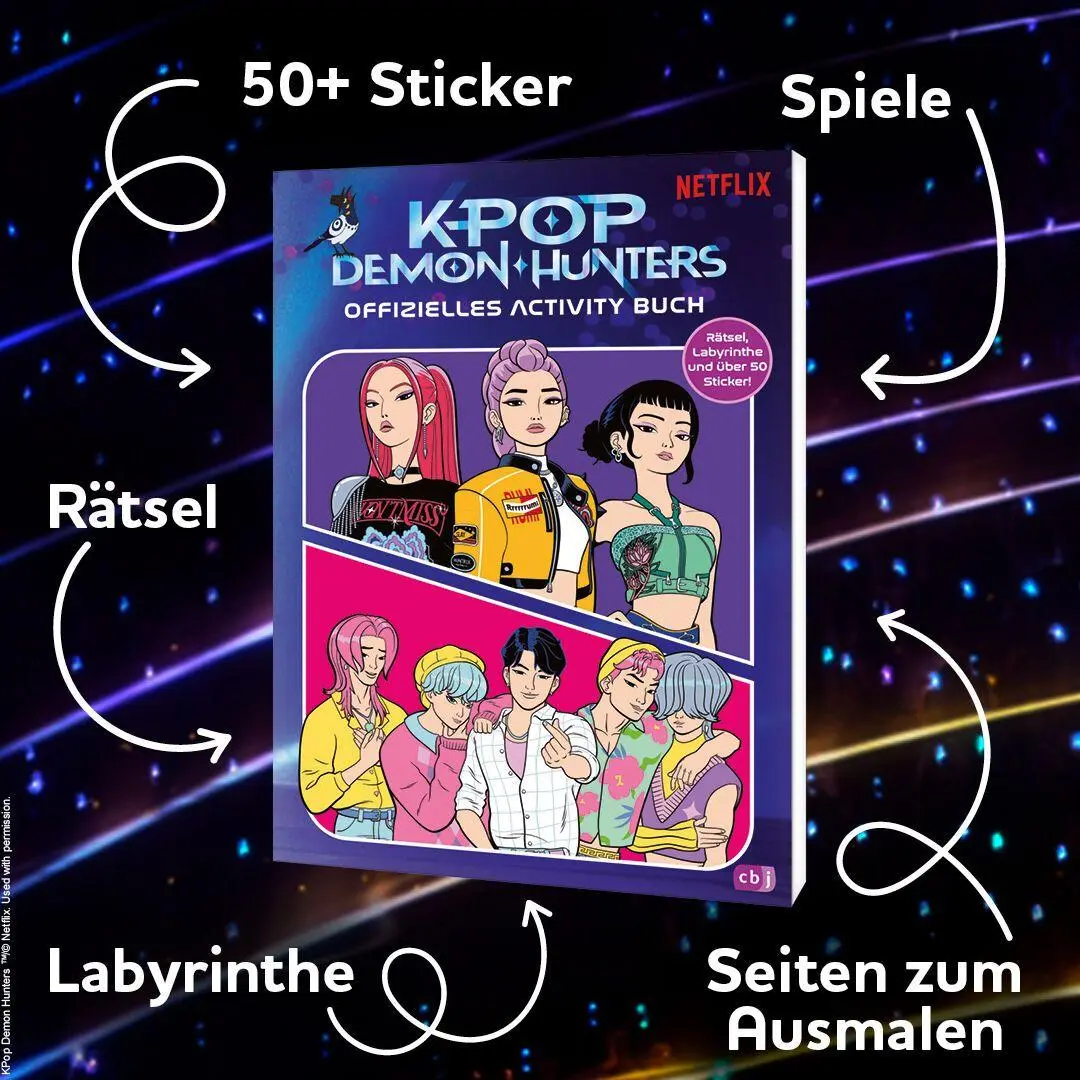 Bild: 9783570184370 | KPop Demon Hunters - Offizielles Activity Buch | C. W. | Buch | 48 S.