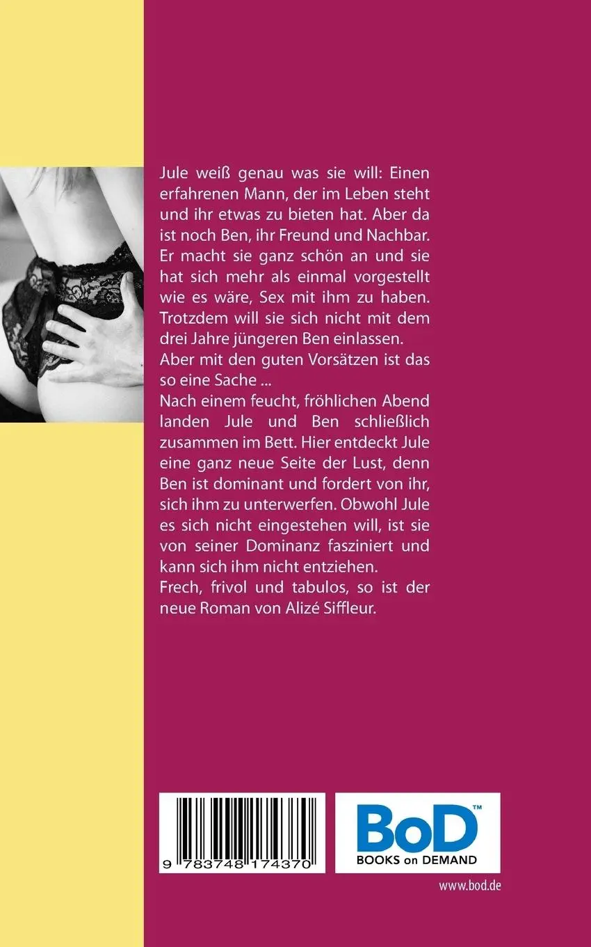 Rückseite: 9783748174370 | Mistkerl | Alizé Siffleur | Taschenbuch | 136 S. | Deutsch | 2019