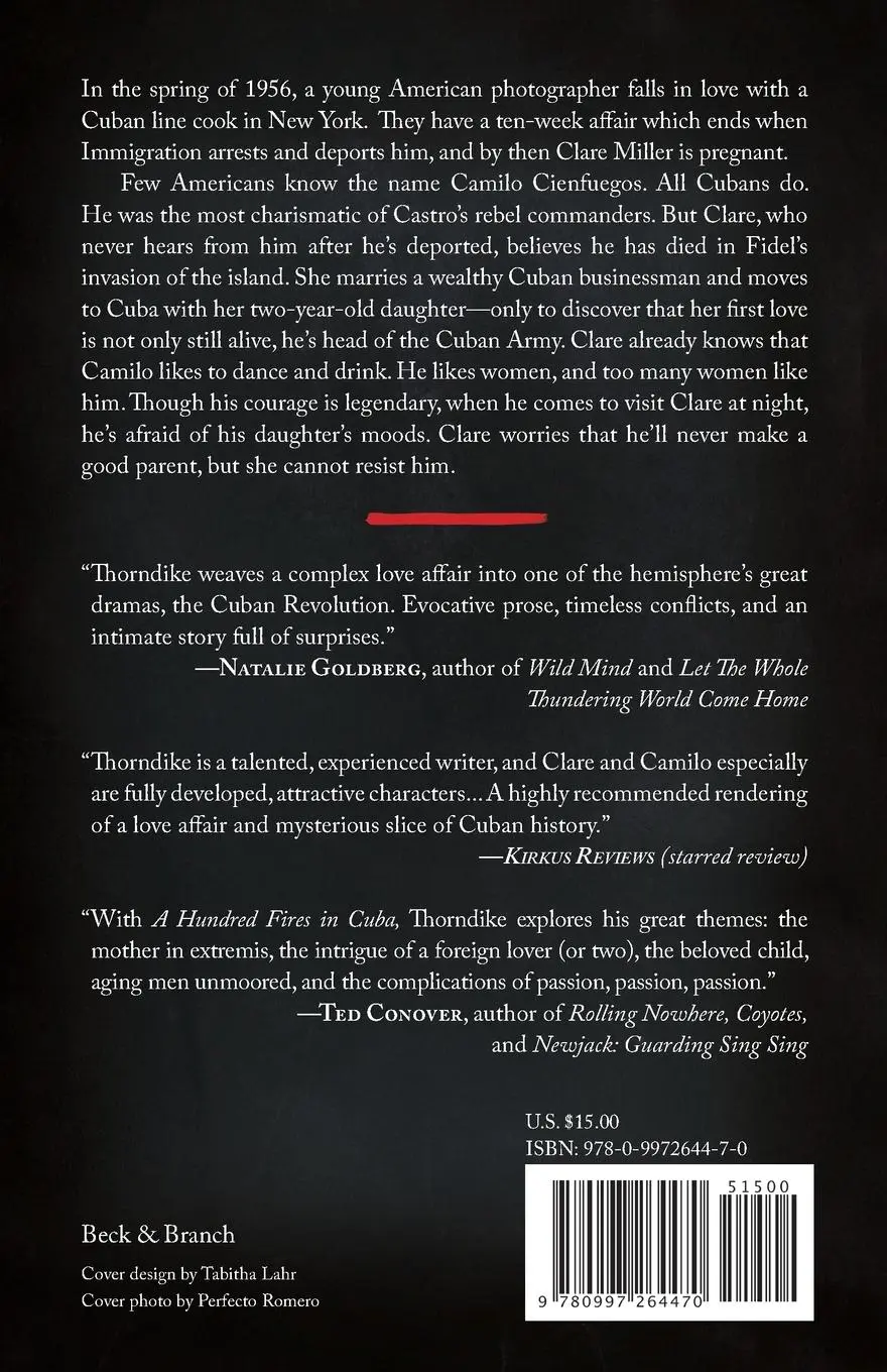 Rückseite: 9780997264470 | A Hundred Fires in Cuba | John Thorndike | Taschenbuch | Englisch