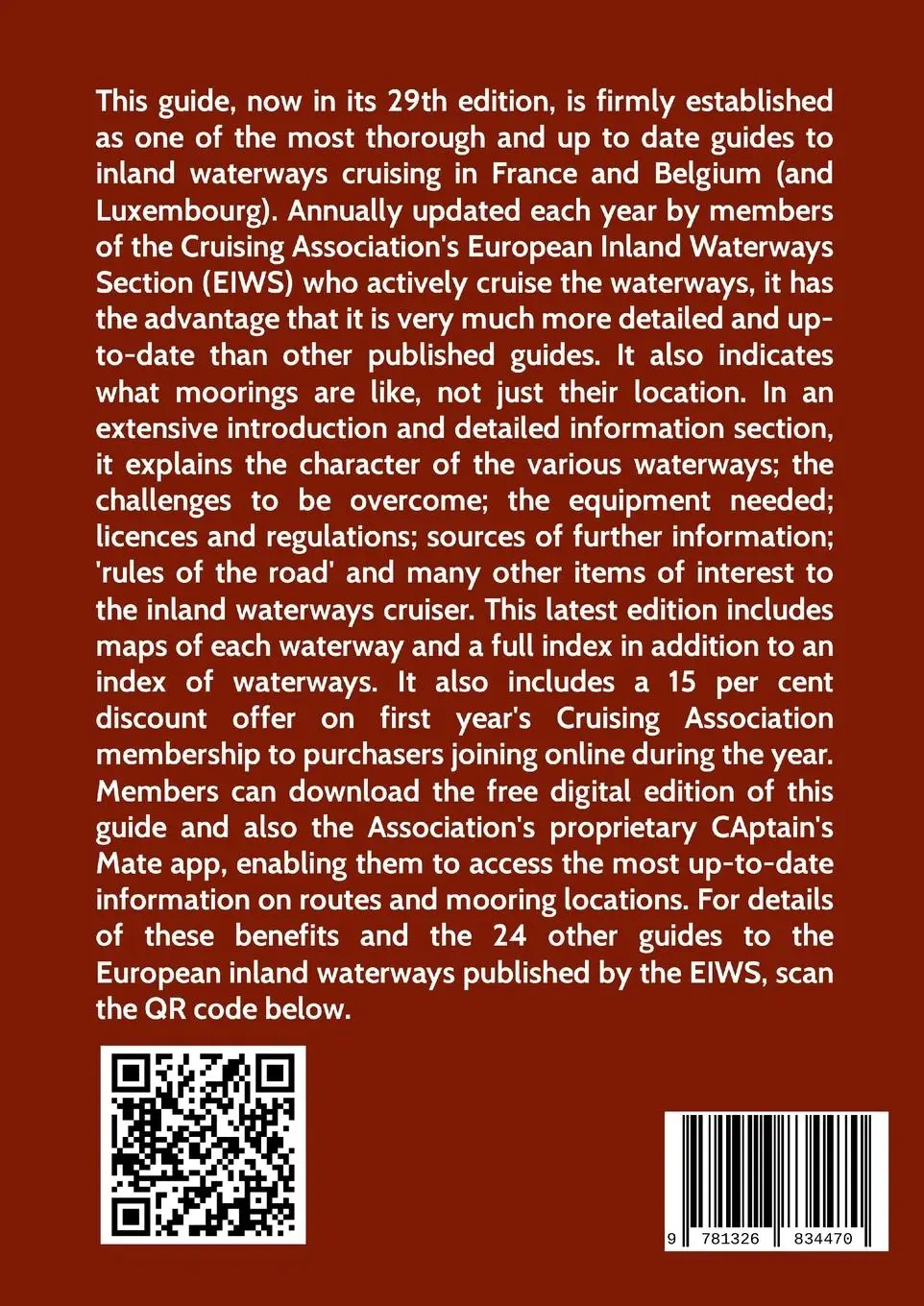 Rückseite: 9781326834470 | Cruising the Inland Waterways of France and Belgium | Gordon Knight