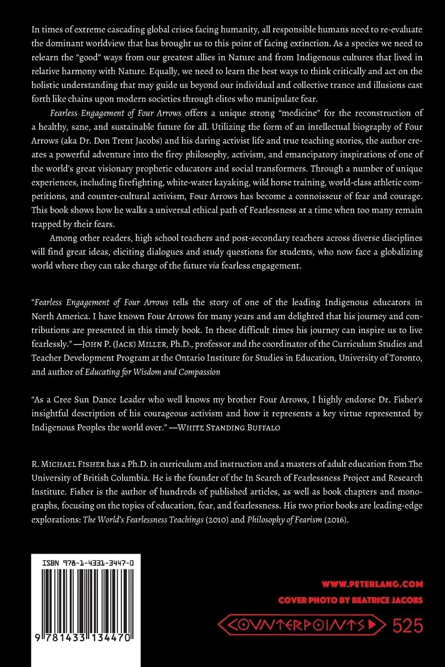 Rückseite: 9781433134470 | Fearless Engagement of Four Arrows | R. Michael Fisher | Taschenbuch