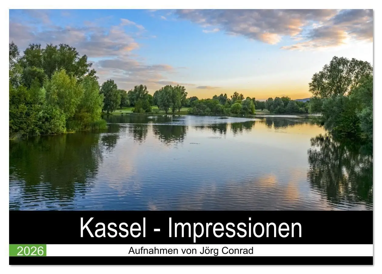 Cover: 9783457934470 | Kassel - Impressionen (Tischkalender 2026 DIN A5 quer), CALVENDO...