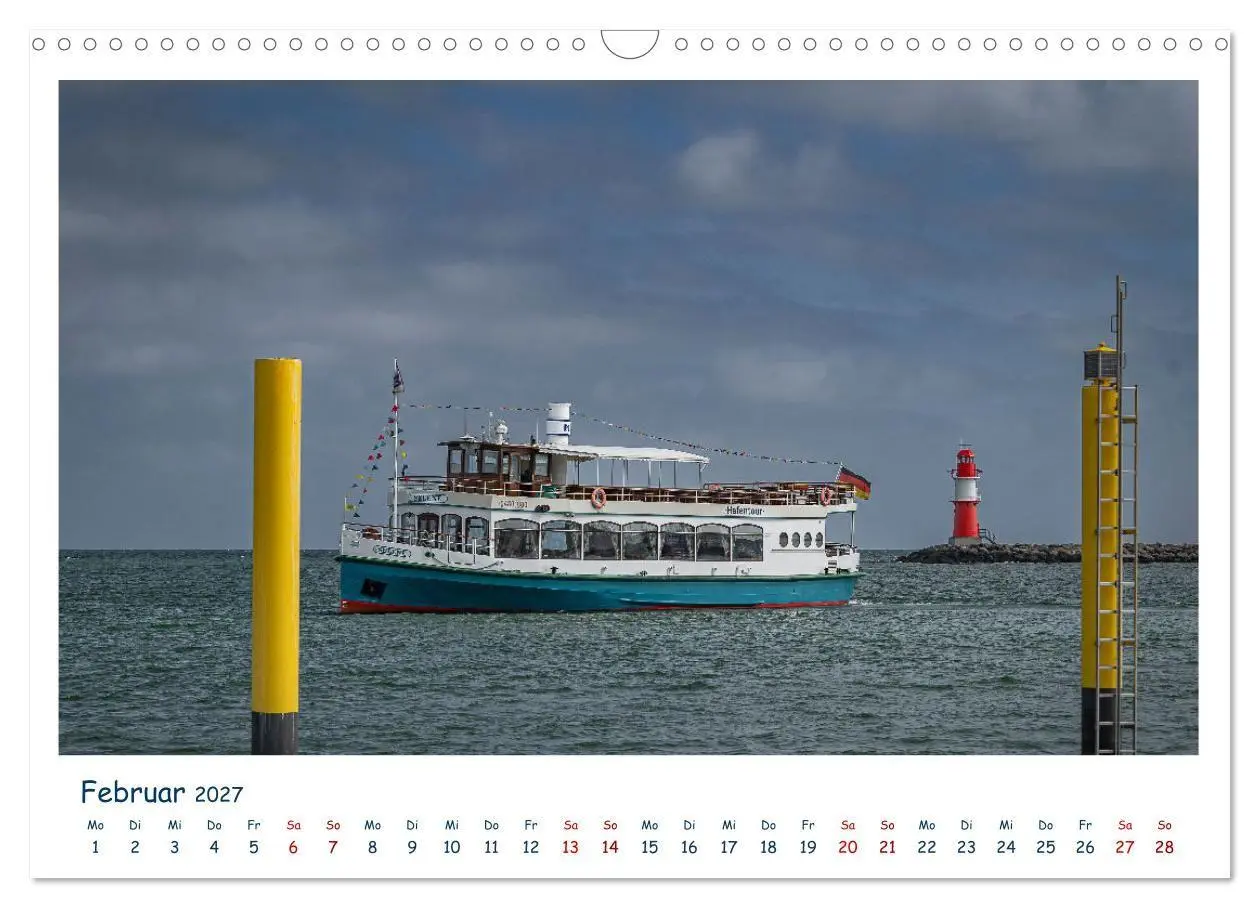 Bild: 9783569284470 | Warnemünde an der Ostsee (Wandkalender 2027 DIN A3 quer), CALVENDO...