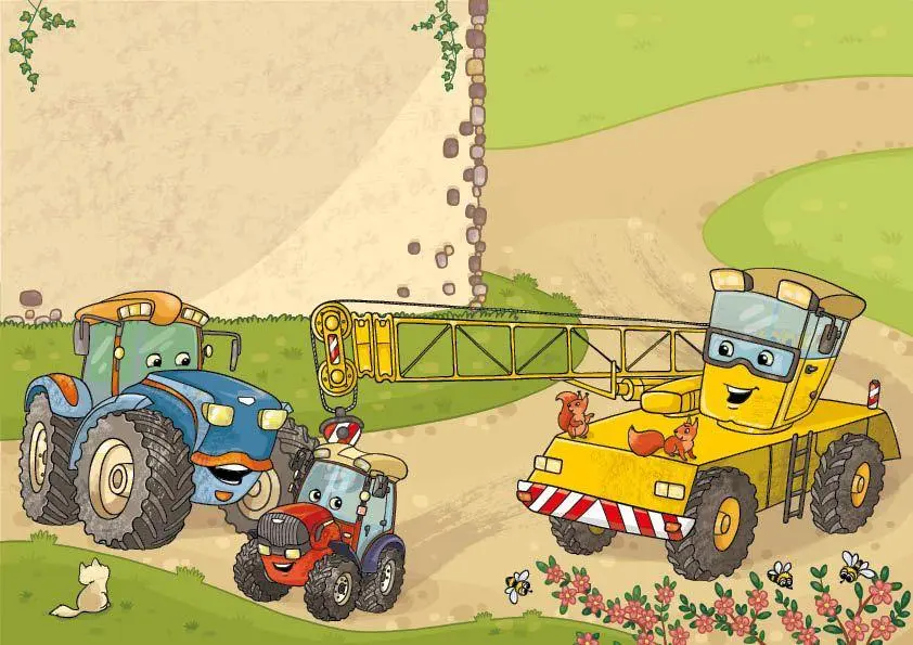Bild: 9783949514470 | Der kleine Trecki - Ein kleiner Traktor, der groß werden möchte -...