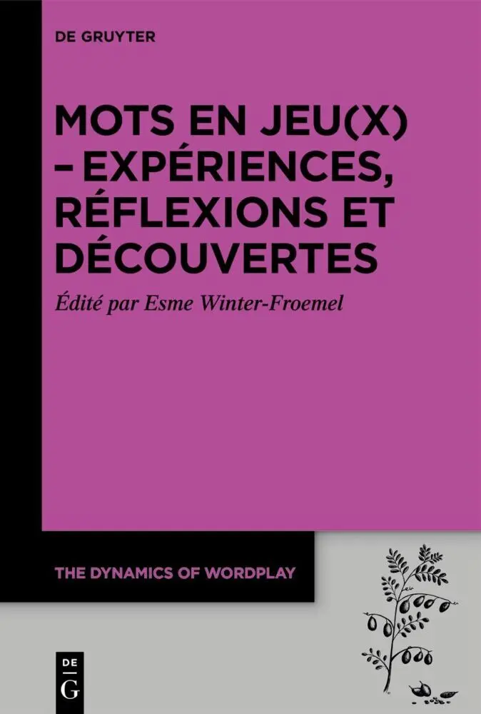 Cover: 9783111554570 | Mots en jeu(x) - expériences, réflexions et découvertes | Taschenbuch