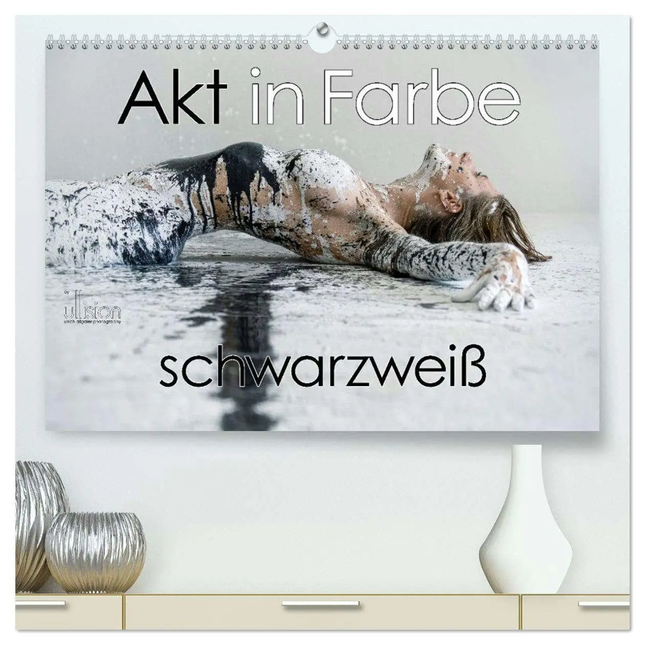Cover: 9783457474570 | Akt in Farbe - schwarzweiß (hochwertiger Premium Wandkalender 2026...