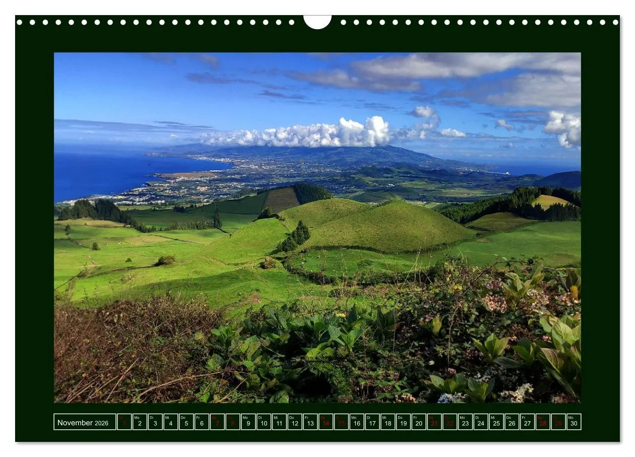 Bild: 9783457544570 | Sao Miguel - Perle der Azoren (Wandkalender 2026 DIN A3 quer),...