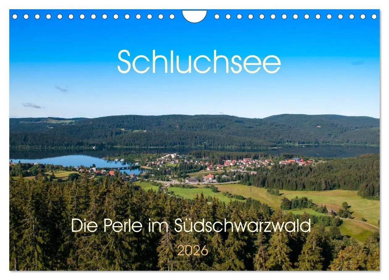 Cover: 9783457854570 | Schluchsee Naturpark Südschwarzwald (Wandkalender 2026 DIN A4...