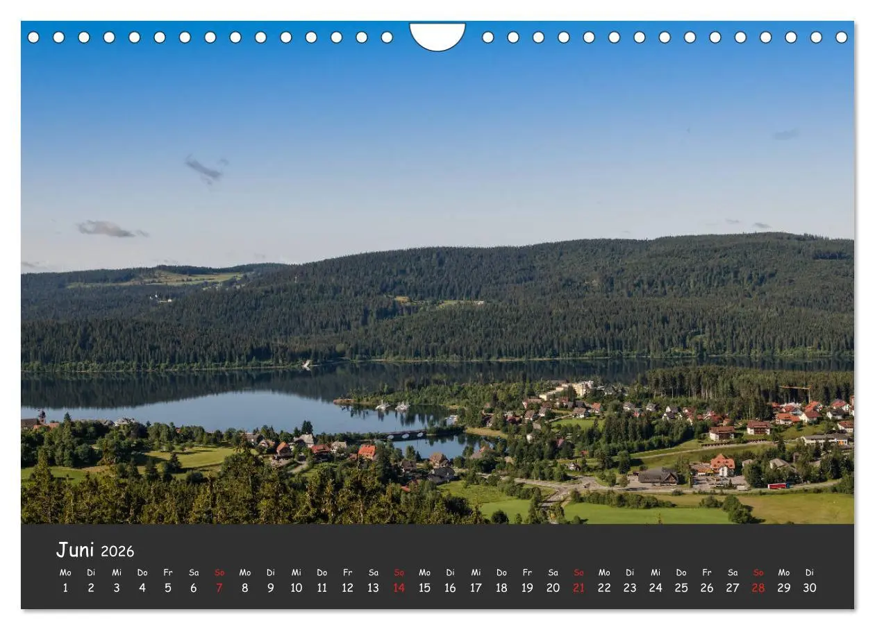 Bild: 9783457854570 | Schluchsee Naturpark Südschwarzwald (Wandkalender 2026 DIN A4...